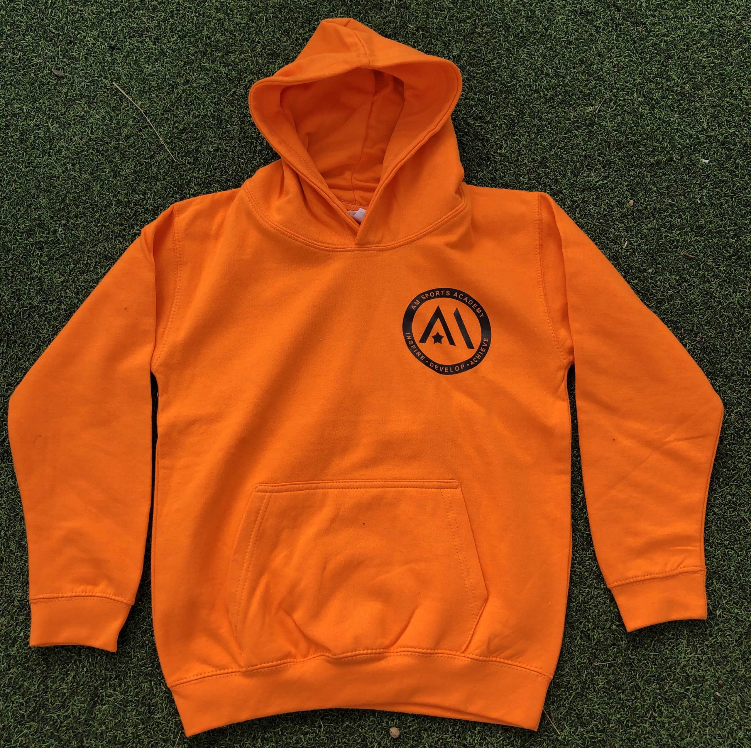 Orange Hoodie